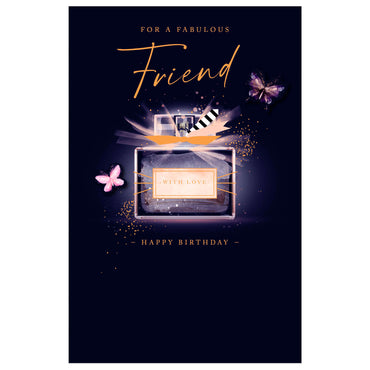 Fabulous Friend Birthday Greeting Card