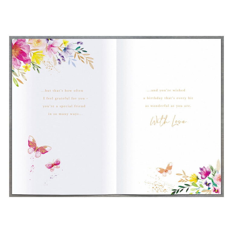 Special Friend Birthday Greeting Card