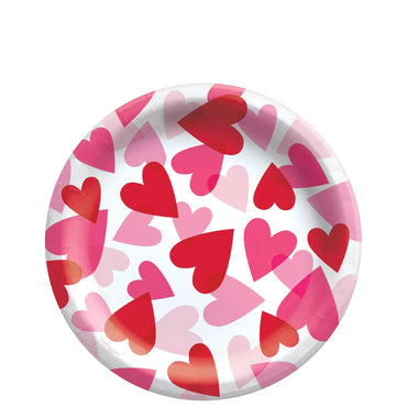 Hearty Party Midcount Round Paper Plates 6in 20pcs