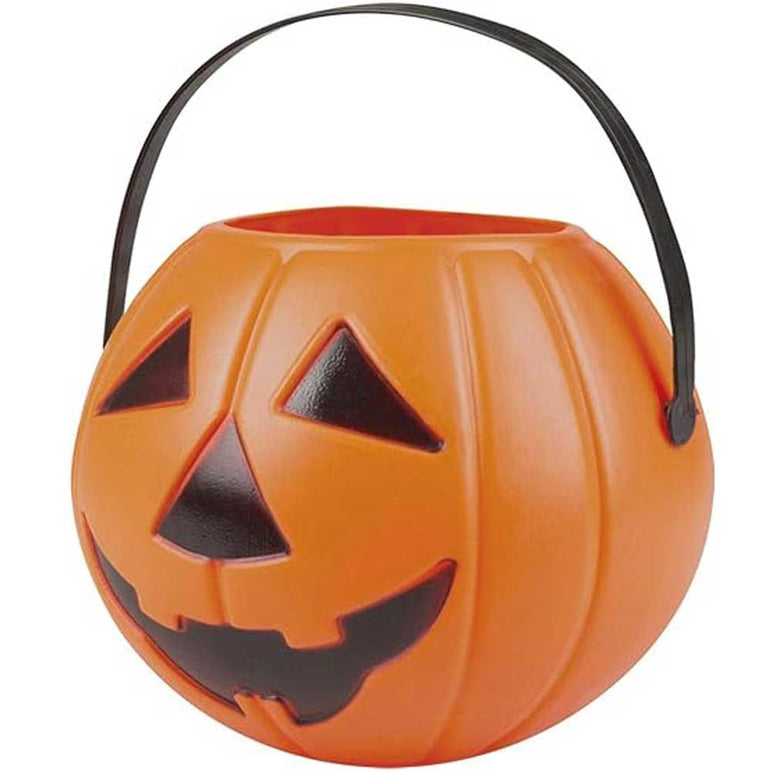 Orange Pumpkin Bucket
