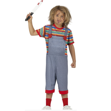 Child Rag Doll Jumpsuit T-shirt Boy Costume