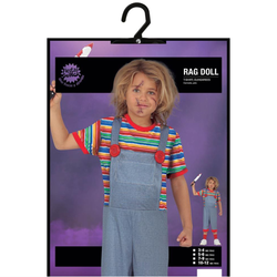 Child Rag Doll Jumpsuit T-shirt Boy Costume