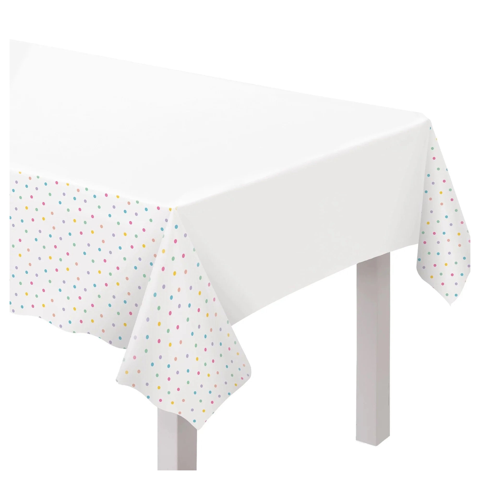 Spa Party Plastic Table Cover