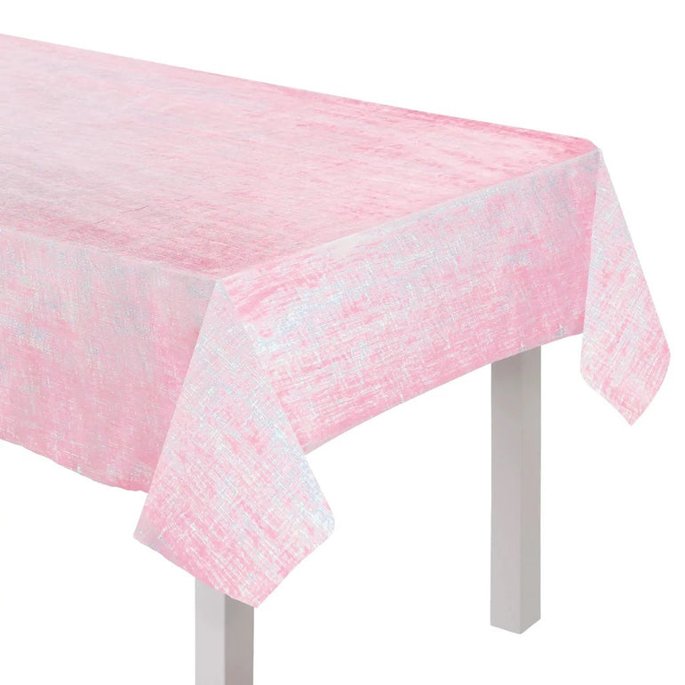 Pink Dazzler Table Cover 54 x 108in