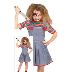 Child Doll Jumpsuit T-shirt Girl Costume