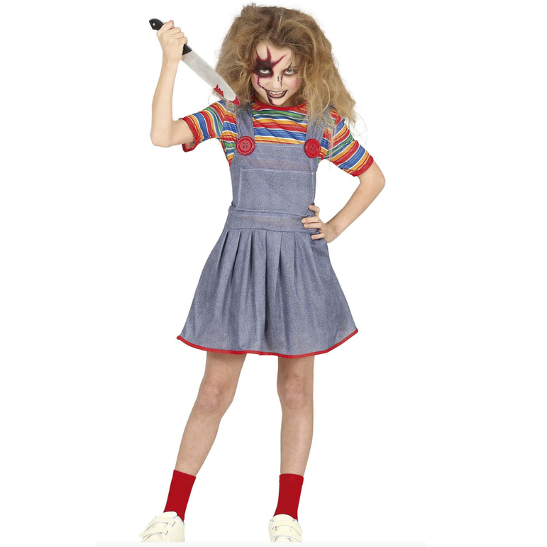 Child Doll Jumpsuit T-shirt Girl Costume
