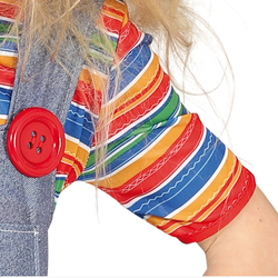 Child Doll Jumpsuit T-shirt Girl Costume