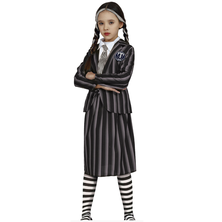 Child Gothic Student Girl Costume