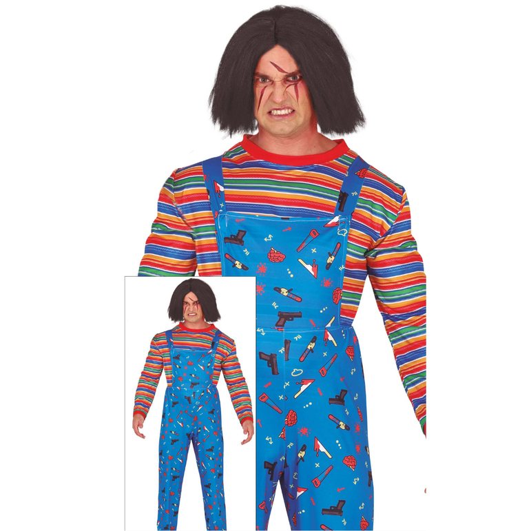 Adult Bad Toy Jumpsuit Man Costume
