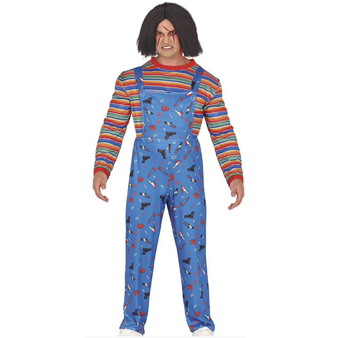 Adult Bad Toy Jumpsuit Man Costume