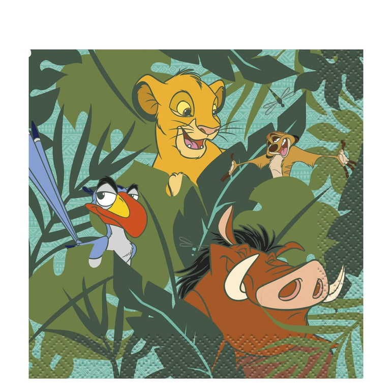 Disney The Lion King Beverage Napkin 16pcs