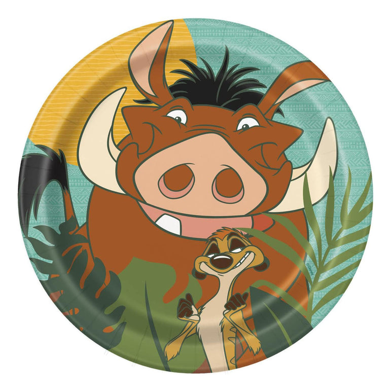 Disney The Lion King Paper Plates 7in 8pcs