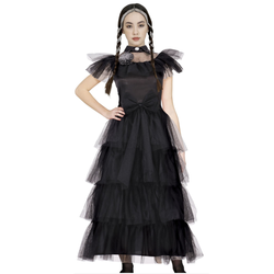 Teen Gothic Girl Night Queen Costume