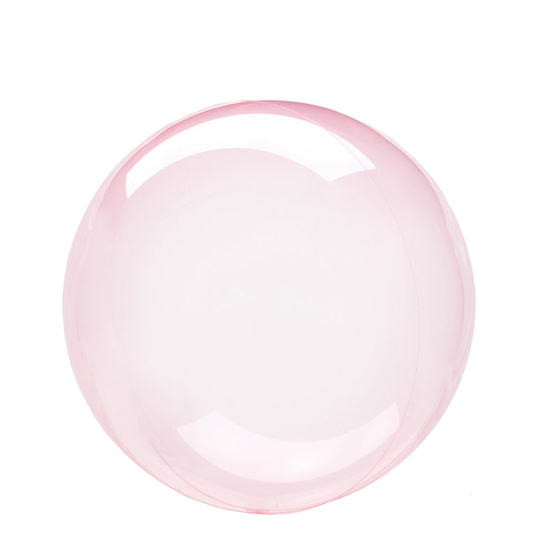 Dark Pink Petite Crystal Clearz Foil Balloon 25cm