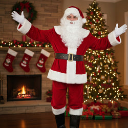 Adult Plus Santa Suit Costume