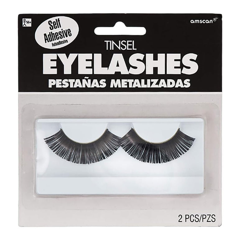 Adult Basic Fake Black Eyelashes One Size