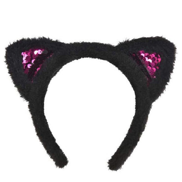 Pinky Cat Ears Headband