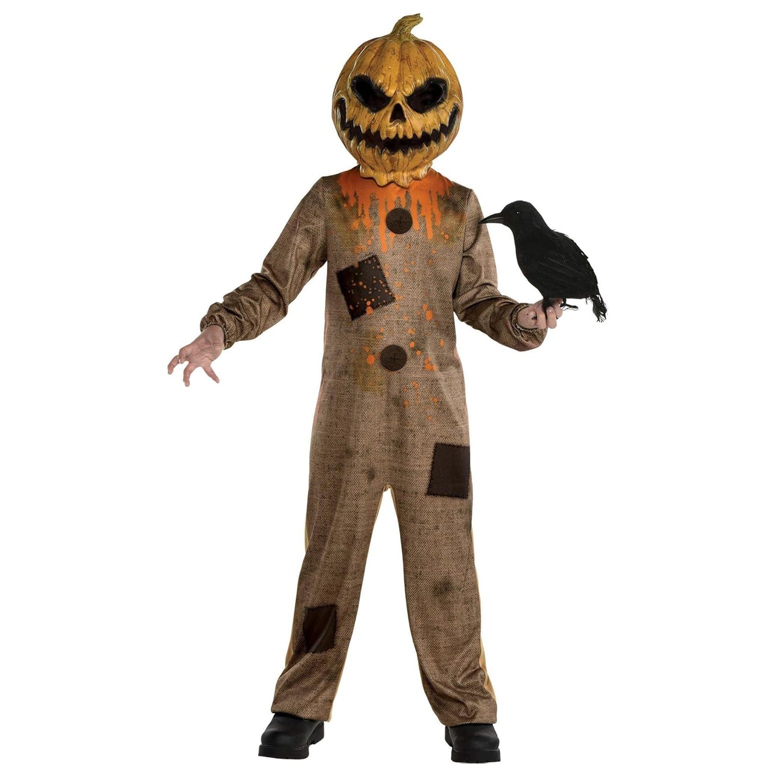 Child Rotten Pumpkin Halloween Costume