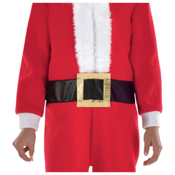 Child Santa Zipster with Removable Beard Costume