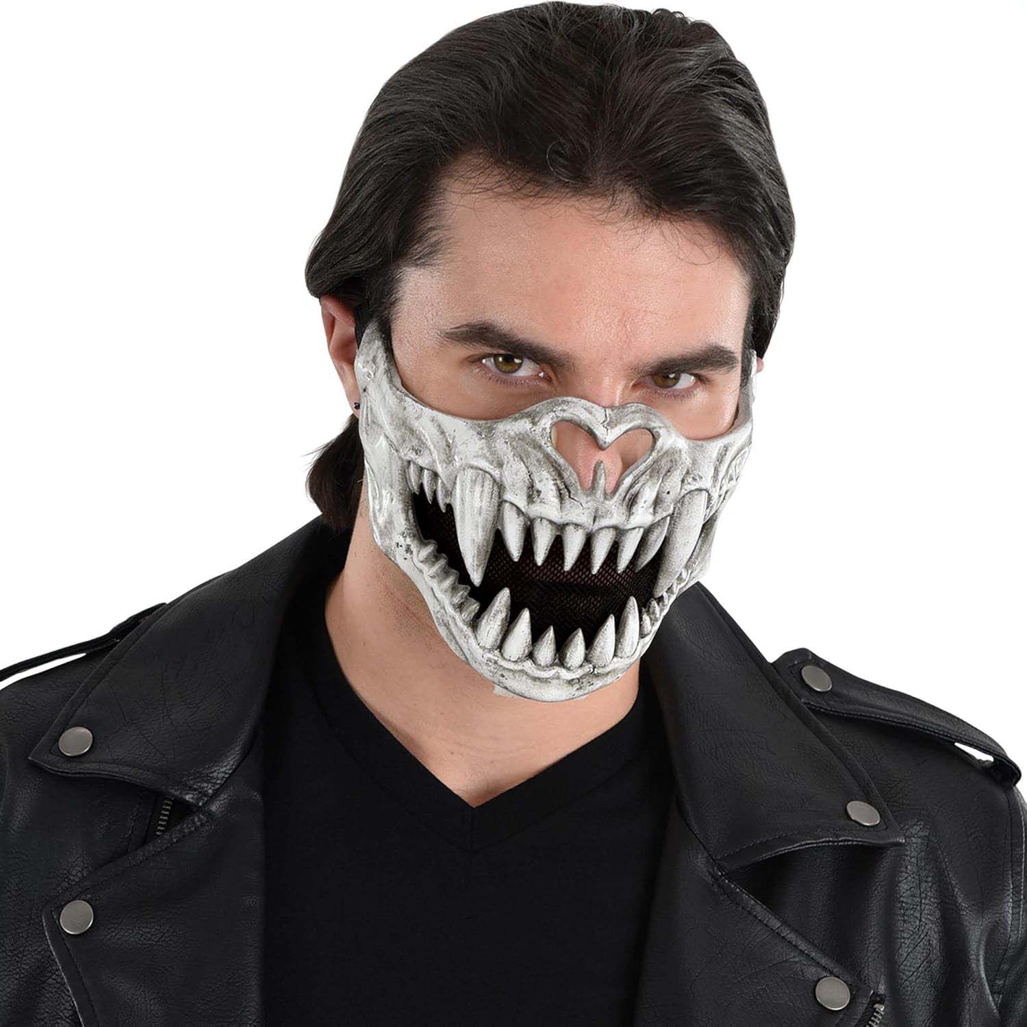 Adult Creature Skull Half Mask