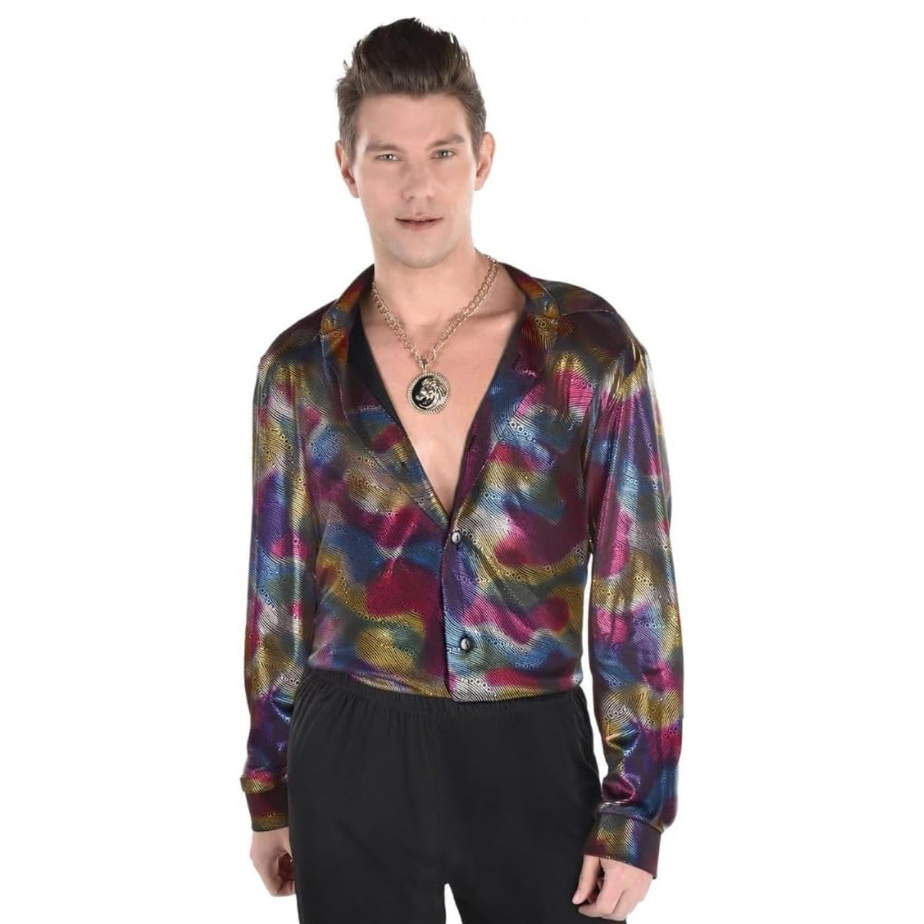 Adult Men's Disco Shirt Costume