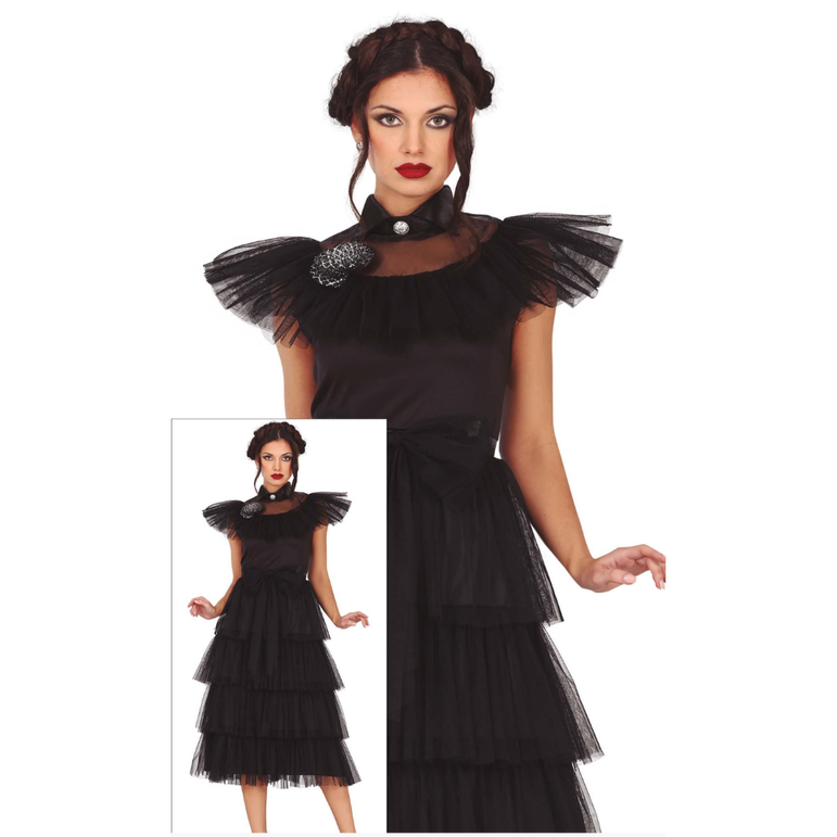 Adult Gothic Girl Night Queen Costume