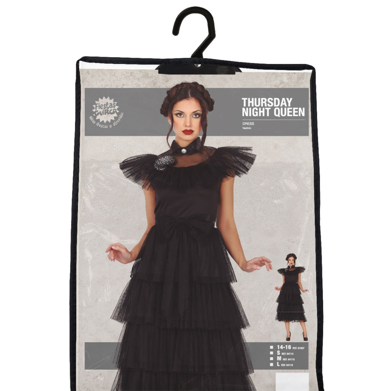 Adult Gothic Girl Night Queen Costume