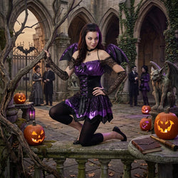 Teen Battitude Halloween Costume