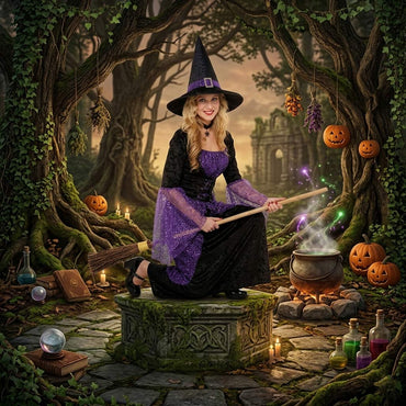 Teen Potion Witch Halloween Costume