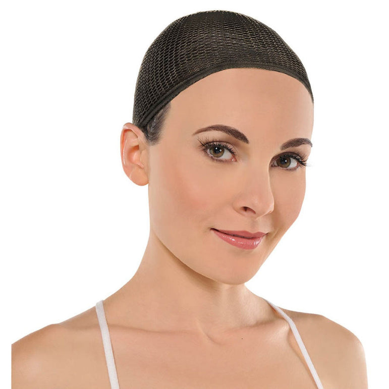 Black Wig Cap