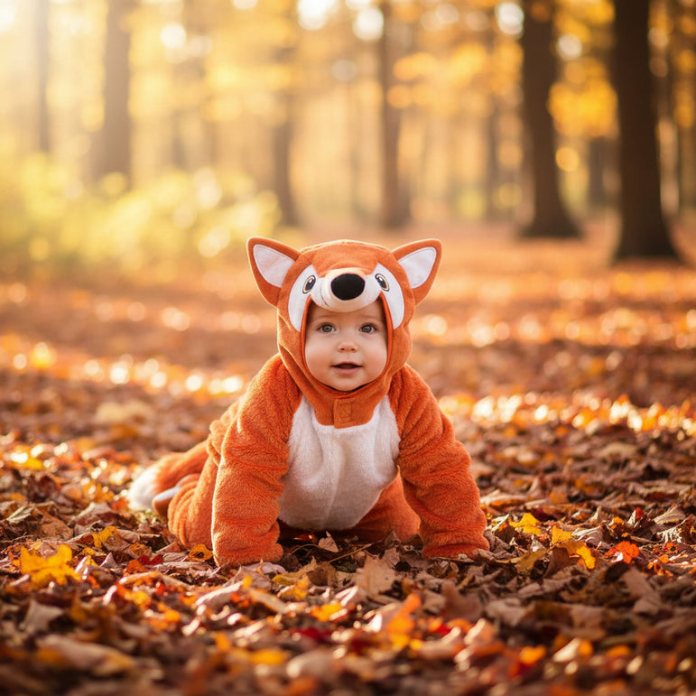 Infant Furry Fox Animal Costume