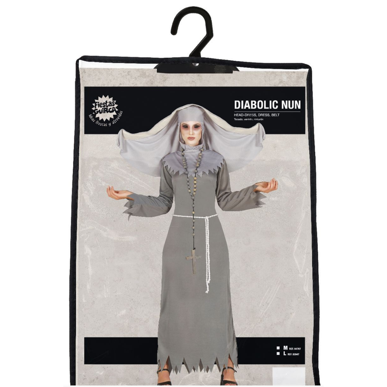 Adult Diabolic Nun Costume