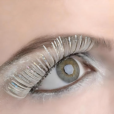 Adult Silver Glitter Eyelashes