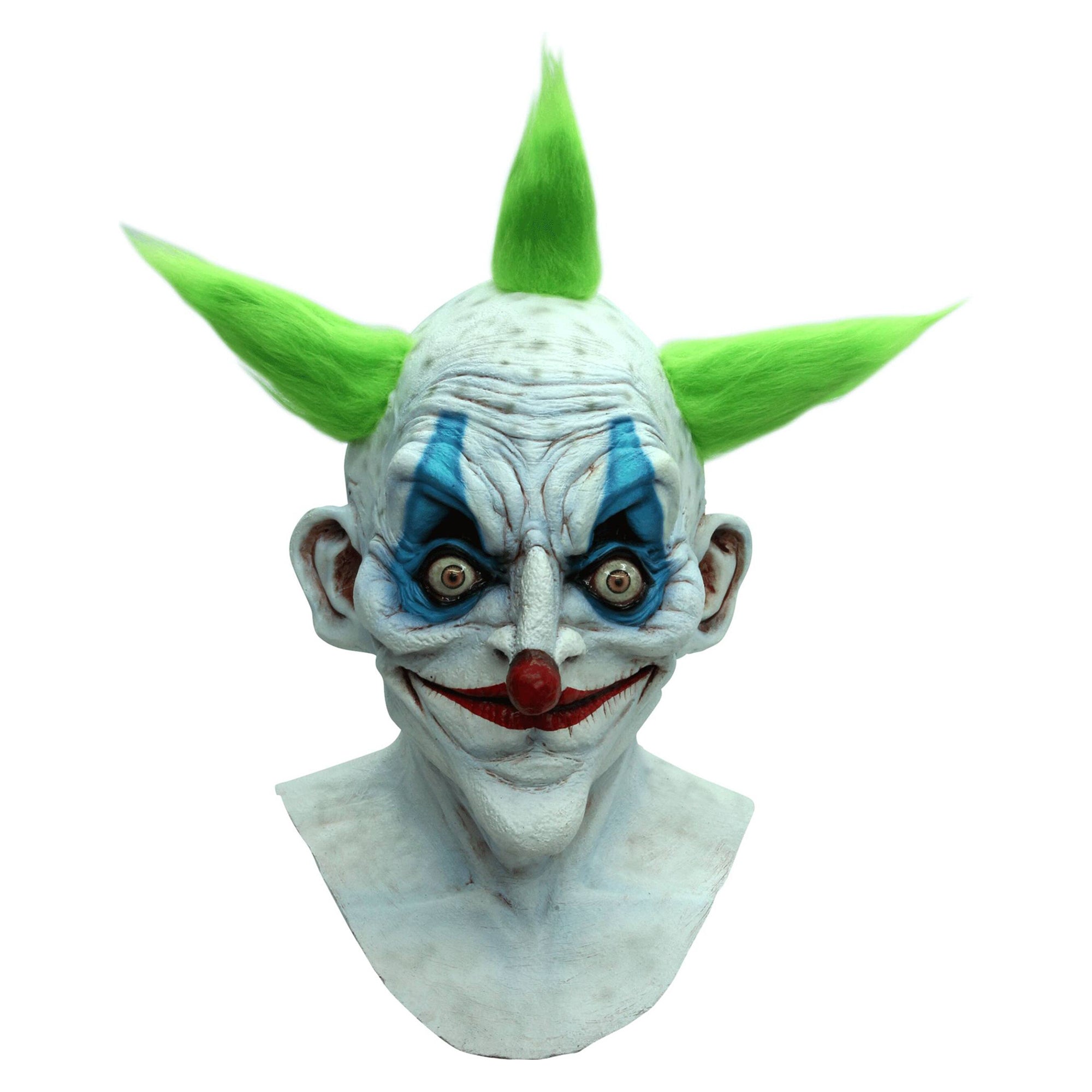 Old Clown Creepy Rubber Mask