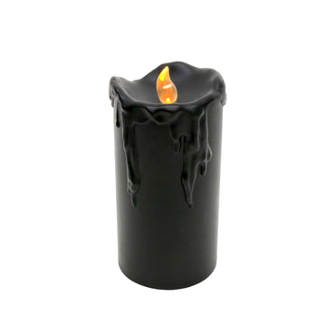 Black Pillar Candle
