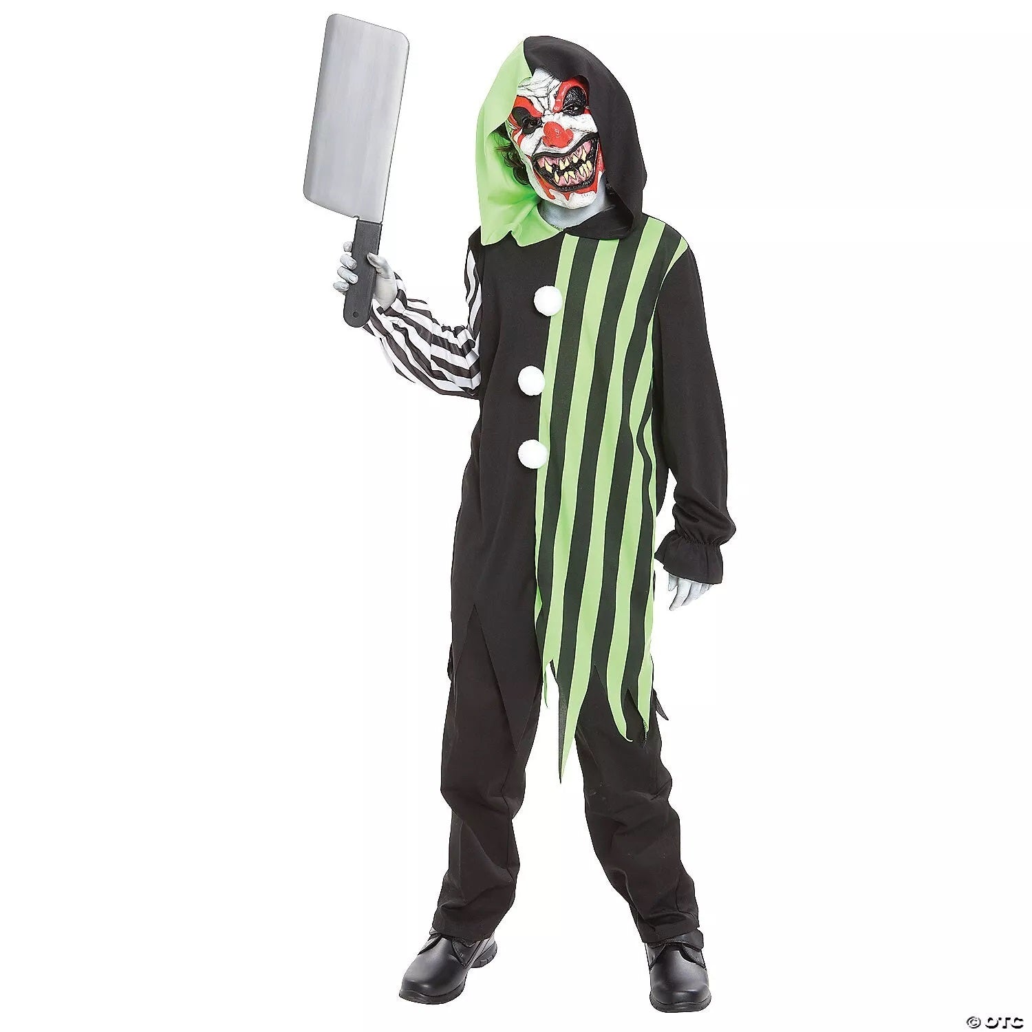Child El Wire Clown Costume
