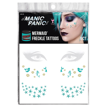 Adult Manic Panic Freckle Face Tattoos