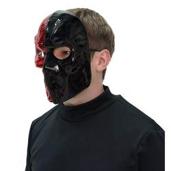 Adult Red & Black Death Sport Mask