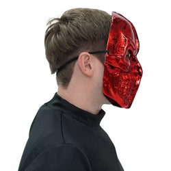 Adult Red & Black Death Sport Mask