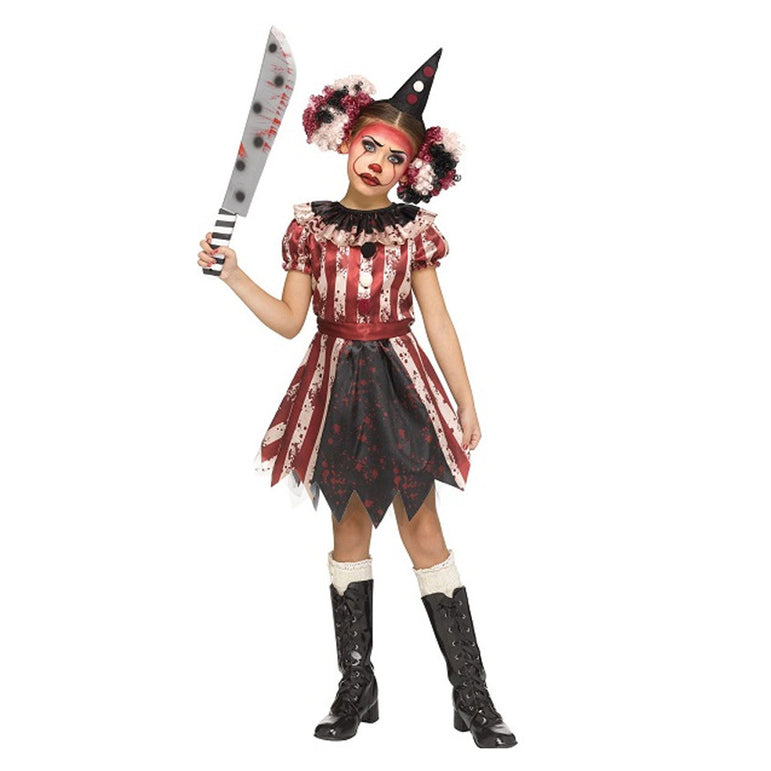 Child Haunted Harley Quinn Costume