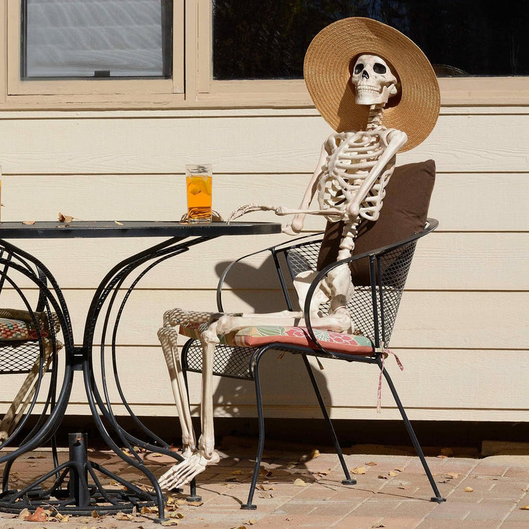 Life-Size Posable Skeleton Decoration