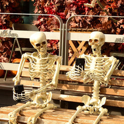 Life-Size Posable Skeleton Decoration
