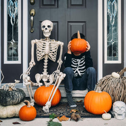 Life-Size Posable Skeleton Decoration