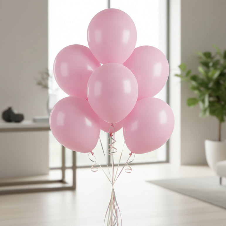 Pink Standard Latex Balloons 11in,50pcs
