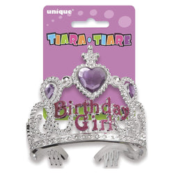 Birthday Girl Tiara with Rhinestones