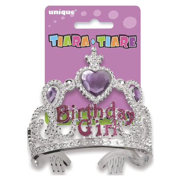 Birthday Girl Tiara with Rhinestones