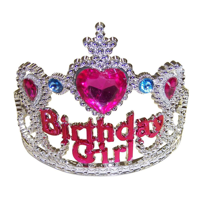 Birthday Girl Tiara with Rhinestones