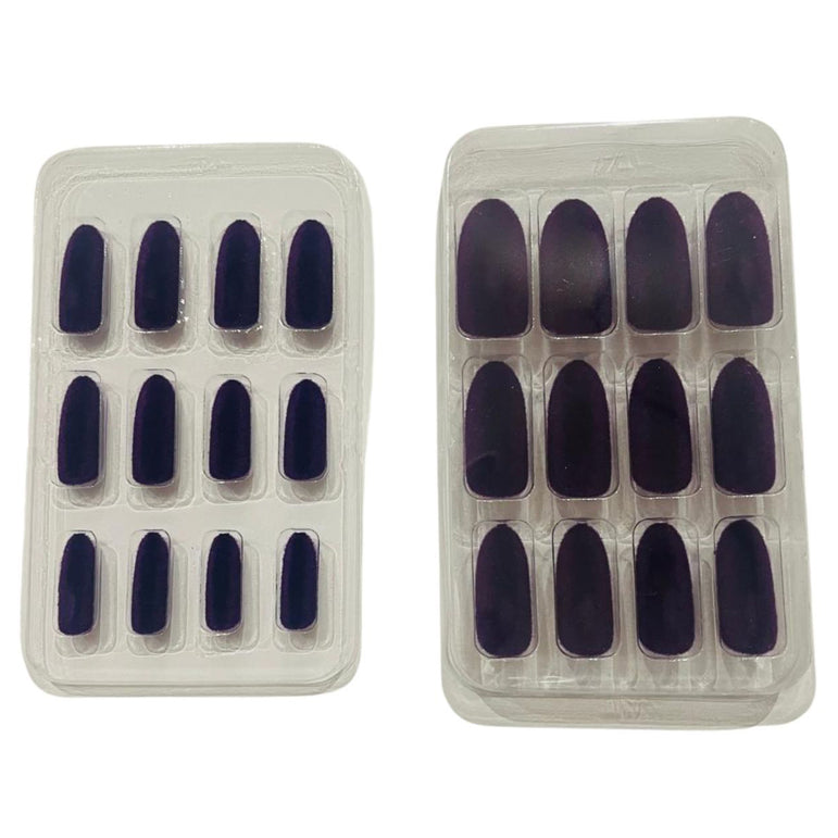 Press On Purple Poison Ardell Nails