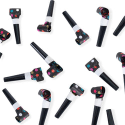 New Years Eve Colorful Confetti Party Kits For 10 People