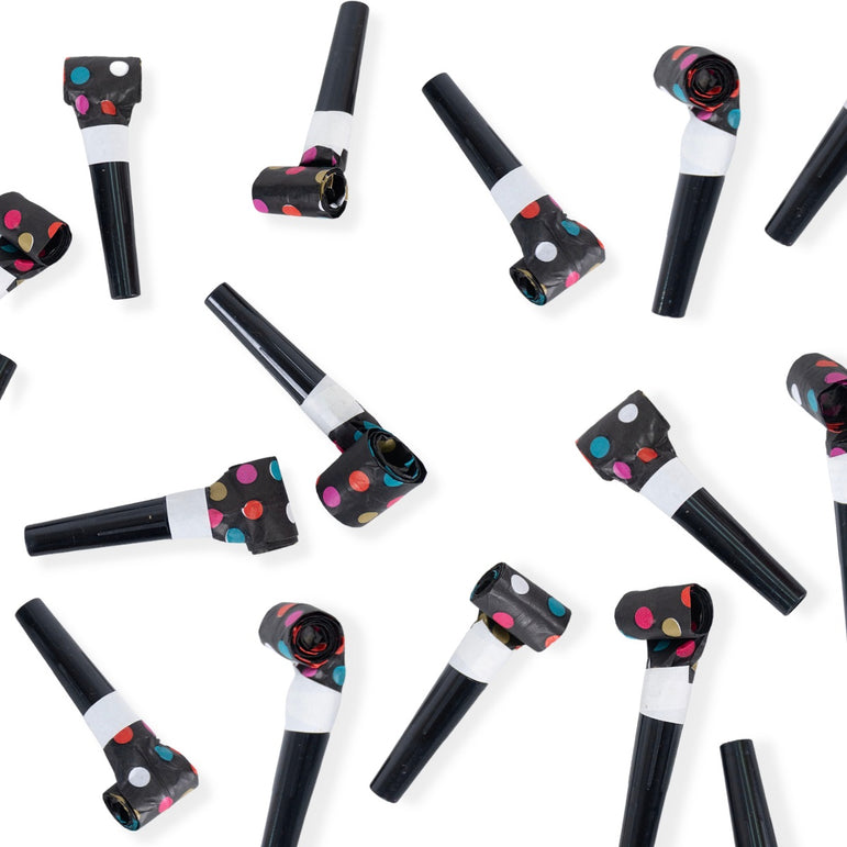 New Years Eve Colorful Confetti Party Kits For 10 People